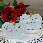Personalized Tropical Wedding Favor Ornament
